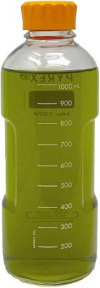 Picture of Pyrex 1399-1000CNEa-M Slim line Media Bottle Easy Pour Corning 1000ML, Glass