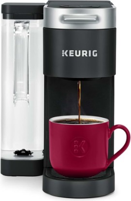 Picture of Keurig K-Supreme Single Serve K-Cup Pod Coffee Maker, MultiStream Technology, 4 Brew Sizes, 66oz Dual-Position Removable Reservoir, Black