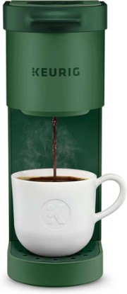 Picture of Keurig K-Mini Single Serve K-Cup Pod Coffee Maker, 6 to 12oz Brew size, with Cord Storage, Perfect for Small Spaces, Evergreen