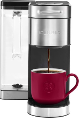 Picture of Keurig K-Supreme Plus Single Serve K-Cup Pod Coffee Maker, MultiStream Technology, Customizable Strength and Temperature Settings, Programmable, 78oz Removable Reservoir, Stainless Steel