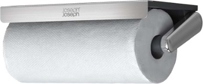 Picture of Joseph Joseph RollGrip Under Cabinet Paper Towel Kitchen Roll Holder, Space-Saving, Fits up to 5.5" Diameter Rolls