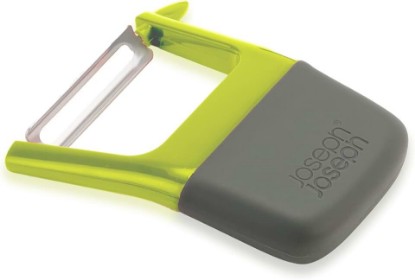 Picture of Joseph Joseph Duo Easy-Grip Straight Potato and Vegetable Kitchen Peeler, Green