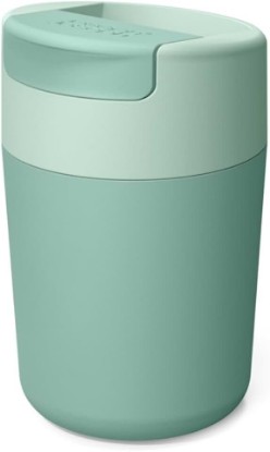 Picture of Joseph Joseph Sipp™ Travel Coffee Mug with Flip-top Cap - 12 fl. oz - Green