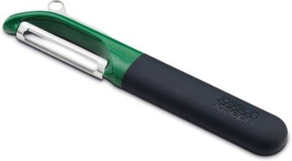 Picture of Joseph Joseph Multi-Peel Straight Peeler Easy Grip Handles Stainless Steel Blade for Kitchen Vegetable Fruit, Green
