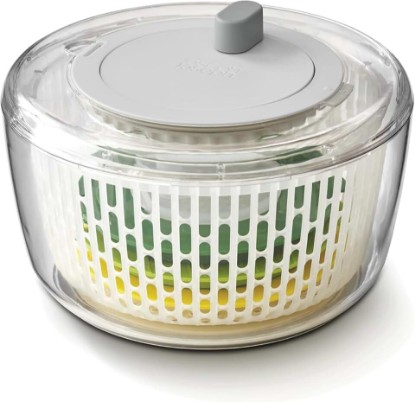 Picture of Joseph Joseph Multi-Prep 4-Piece Salad Making Set, Salad Spinner, Spiral Cutter, Slicer and Grater, Compact Space Saving Storage