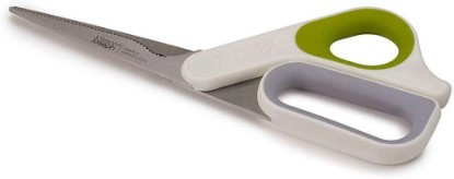 Picture of Joseph Joseph PowerGrip Kitchen Shears Scissors with Thumb Grip and Herb Stripper Separates for Cleaning Japanese Stainless-Steel, White/Green
