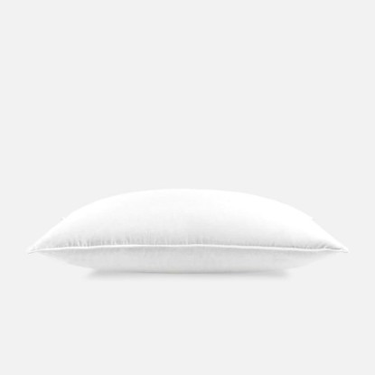 Picture of Brooklinen Luxury Canadian Down Pillow - Standard Size, Firm - Dual-Core Duck Down & Feather Fill - 100% Cotton Sateen Shell - Oeko-TEX & DOWNMARK Certified - Hotel Quality (Includes 1 Pillow)