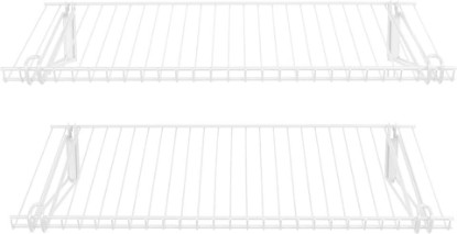 Picture of Rubbermaid Configurations 26" Shelving Kit, Set of 2 Shelves (Uprights not included), White, Expandable, Organization for Home/Laundry/Bathroom/Mudroom/Pantry/Linen Closet/Garage