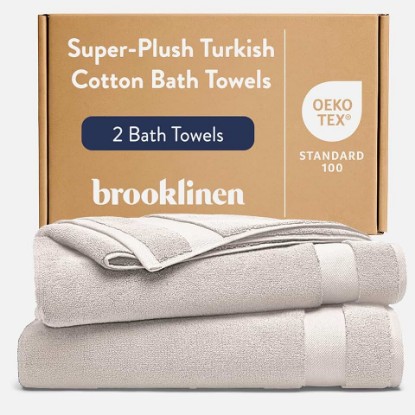 Picture of Brooklinen Super-Plush Bath Towels (Driftwood)