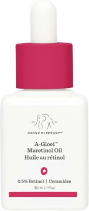 Picture of Drunk Elephant A-Gloei Maretinol Oil - 30 ml/1 fl oz - Gentle 0.5% Retinol Face Oil - Clean Clinical Skincare - Cruelty-Free - Free of Essential Oils, Silicones, and Fragrance