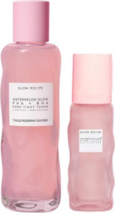 Picture of Glow Recipe Watermelon Glow PHA + BHA Facial Toner & Pore Minimizer with Hyaluronic Acid (150 ml) + Watermelon Glow Pink Juice Hydrating Face Moisturizer (50 ml)