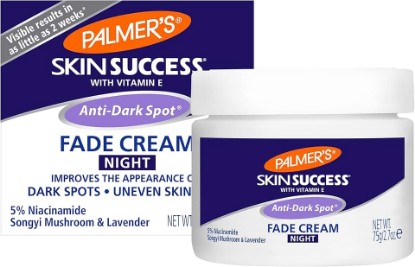 Picture of Palmer's Skin Success Anti-Dark Spot Nighttime Fade Cream with Retinol & Niacinamide, Dark Spot Corrector for Face, Night Moisturizer Helps Reduce Dark Spots, Fine Lines & Wrinkles, 2.7 Ounce