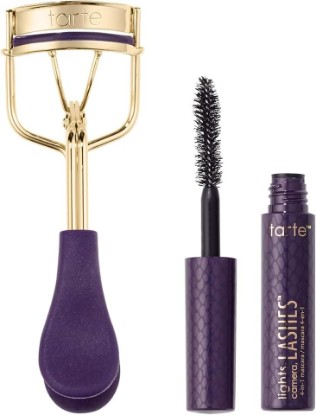 Picture of tarte picture perfect eyelash curler – Professional Lash Curler with Mini Travel Size Mascara for Lift & Curl, Ergonomic Pad Design, Easy to Use, Vegan & Cruelty-Free