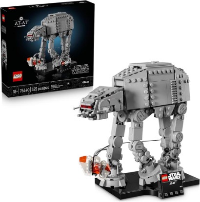 Picture of LEGO Star Wars AT-AT Walker Building Set for Adults, Ages 18+ - Collectible & Room Decor for Office, Bedroom, or Book Shelf - Activity for Men, Women, & Movie Fans - Gift Idea for Birthdays - 75440