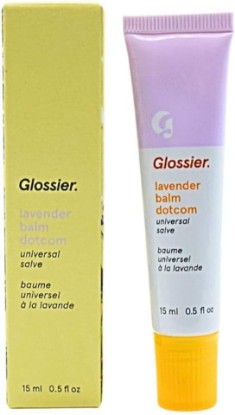 Picture of Glossier Balm Dotcom Lip Balm and Skin Salve - Lavender - sheer purple tint