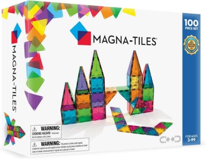 Picture of MAGNA-TILES Clear Colors 100 Piece Set