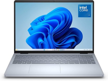 Picture of Dell 16 Laptop DC16251-16.0-inch 16:10 2K Touchscreen Display, Intel Core 7 150U Processor, 16GB DDR5 RAM, 1TB SSD, Intel Graphics, Windows 11 Home, 1 Year Basic Onsite Service, Cloud Blue ENERGY STAR