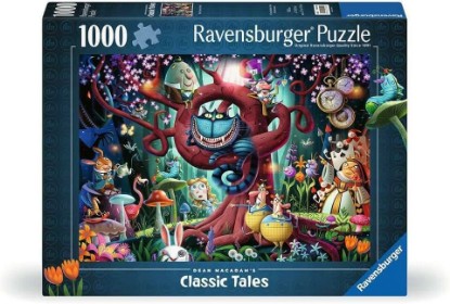 Picture of Ravensburger Most Everyone is Mad - 1000 Piece Jigsaw Puzzle - Stunning Rendition of Alice in Wonderland - Bold, Imaginative Scene - Ideal Gift - Frameable Art - Screen-Free Fun - Puzzles for Adults The Forest Stewardship Council