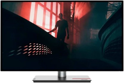 Picture of Lenovo ThinkVision P27h-30 27" Class WQHD LED Monitor - 16:9 - Raven Black
