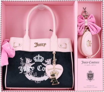 Picture of Juicy Couture Womens Heritage Tote Set, Stylish & Spacious Purse