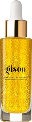 Picture of Gisou Honey Infused Hair Repair Serum – Strengthens & Seals Split Ends with Mirsalehi Honey & Plant-Based Keratin, Heat & UV Protection, 1 Fl Oz