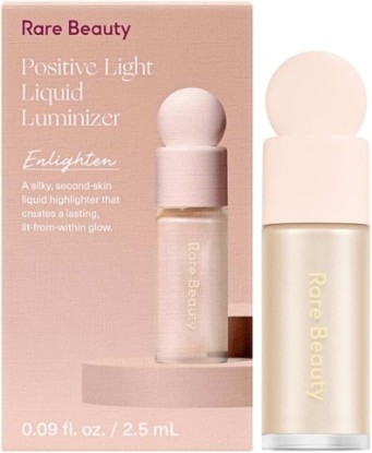 Picture of Rare Beauty by Selena Gomez Positive Light Liquid Luminizer Highlight - Enlighten - Champagne