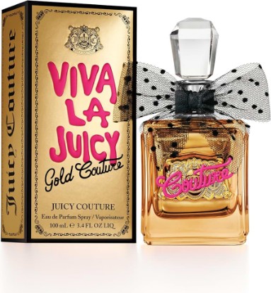 Picture of Juicy Couture Viva La Juicy Gold Eau De Parfum, Women's Perfume with Notes of Luscious Berry, Jasmine Sambac & Vanilla Cream - Fruity & Sweet, EDP Spray