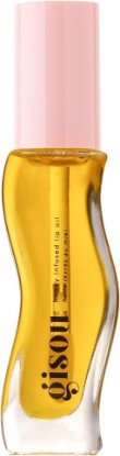 Picture of Gisou Lip Oil – Hydrating & Glossy Lip Oil with Mirsalehi Honey & Jojoba Seed Oil, Non-Sticky Shine, 0.27 Fl oz (Fresh Honey)