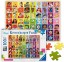 Picture of Ravensburger Disney Color Palette - 100 Piece Jigsaw Puzzle - Exciting, Colorful Grid of Disney and Pixar Favorites - Mickey & More - Premium Quality - Ideal Gift - Screen-Free Fun - Children Age 6+ The Forest Stewardship Council