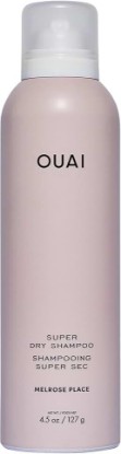 Picture of OUAI Super Dry Shampoo - Volumizing Dry Shampoo - Absorbs Oil, Dirt & Sweat - Blends Seamlessly into Hair with Zero Residue & Enriched with a Long-Lasting Scent - Melrose Place (4.5 oz)