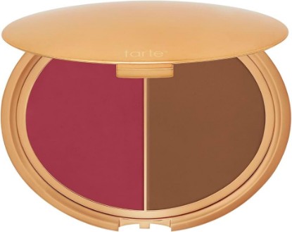 Picture of tarte Park Ave Princess Cream Cheek Duo – Blush & Bronzer Duo with Buildable Waterproof Cheek Tint Infused with Coconut, Vitamin E & Guava Seed, Vegan & Cruelty Free