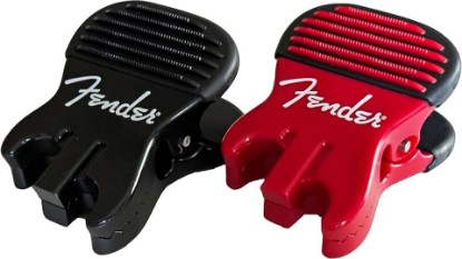 Picture of Fender Patented Callus Builder & Finger Strengthener – Resistance Finger Exerciser for Guitar, Bass & Violin – Guitar Finger Trainer & Grip Strength Tool – Ideal Guitar & Bass Accessories (Tensions: RED=8-Lbs; BLACK=15-Lbs)