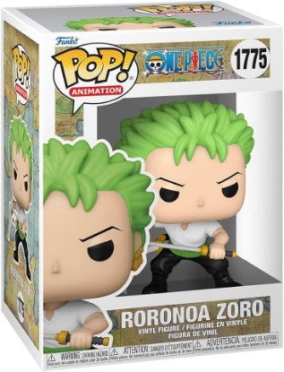 Picture of Funko Pop! Animation: One Piece - Roronoa Zoro - 1/6 Odds for Rare Chase Variant - Collectable Vinyl Figure - Gift Idea - Official Merchandise - for Kids & Adults - Anime Fans