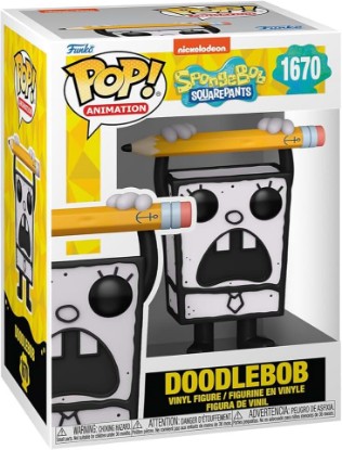 Picture of Funko POP! TV: Spongebob Squarepants 25th Anniversary - Doodlebob - Collectable Vinyl Figure - Gift Idea - Official Merchandise - for Kids & Adults - TV Fans - Model Figure for Collectors and Display