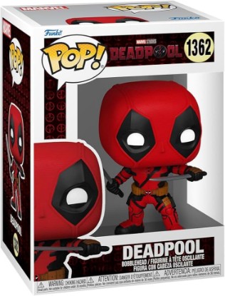 Picture of Funko POP! Marvel: Deadpool & Wolverine - Deadpool - Collectable Vinyl Figure - Gift Idea - Official Merchandise - for Kids & Adults - Movies Fans - Model Figure for Collectors and Display