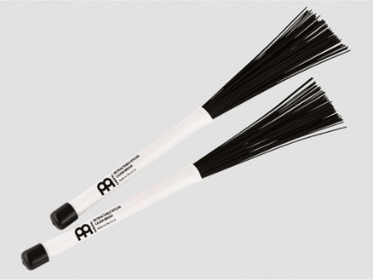 Picture of Retractable Nylon Cajon Drum Brushes — MADE IN USA — For Acoustic Music