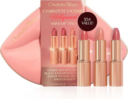 Picture of Charlotte Tilbury K.I.S.S.I.N.G Lipstick - Moisturizing & Hydrating Lipstick with Light-Diffusing Pigments for a Luminous Finish & Fuller-Looking Lips