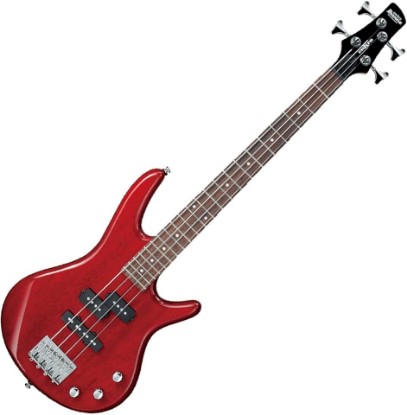 Picture of Ibanez miKro GSRM20 Bass Guitar - Transparent Red