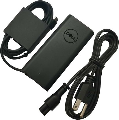 Picture of Dell Laptop Charger 65W Watt USB Type C AC Power Adapter Include Power Cord for Dell Latitude 3340 3440 3540 5340 5440 5540 7340 7440 7640 9440 2in1