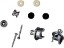 Picture of Fender Straplock W/ Button Chrome