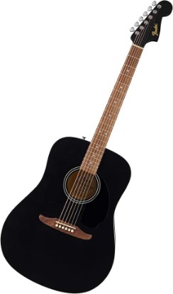 Picture of Fender California Debut Redondo Series Acoustic Guitar, Beginner Guitar, 2-Year Warranty, Black