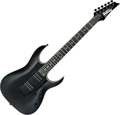 Picture of Ibanez GRGA 6-String Solid-Body Electric Guitar, Right, Black Night, Full