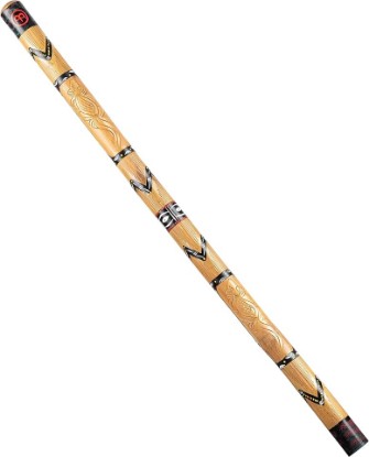 Picture of Meinl Percussion Bamboo Didgeridoo for Australian Sound Effects, Meditation and Circular Breathing — NOT MADE IN CHINA — 2-YEAR WARRANTY (DDG1-R)