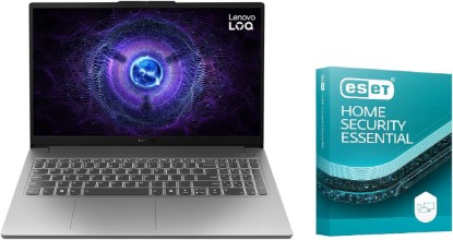 Picture of Lenovo LOQ 15IAX9E 15.6" FHD IPS 144Hz Display, Gaming Laptop, Intel Core i5 12450HX 1.8GHz; NVIDIA GeForce RTX 4050 6GB GDDR6; 16GB DDR5; 512GB NVMe SSD, w/ESET Antivirus 3 Year