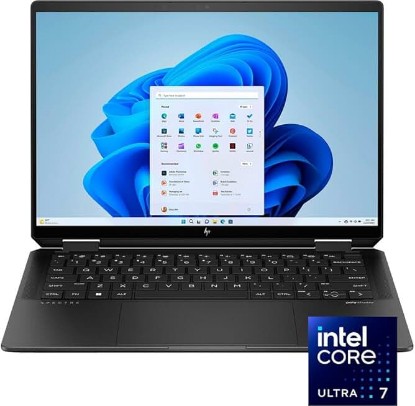 Picture of HP Spectre x360 2-in-1 14 Laptop 2024 14” 2880 x 1800 120hz Touchscreen, Intel Evo Core Ultra 7 155H, 16-core, Intel Arc Graphics, 16GB LPDDR5, 2TB SSD, Backlit KB, Thunderbolt 4, FP, Windows 11 Pro