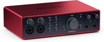 Picture of Focusrite Scarlett 16i16 4th Gen USB Audio Interface, for Songwriting, Music Production, Recording, and Podcasting — High-Fidelity, Studio Quality Recording, and All the Software You Need to Record