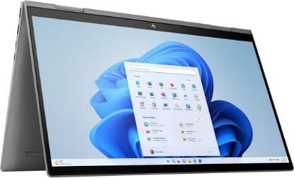 Picture of HP 2024 Laptop | Envy x360 2-in-1 | 15.6" 1920 x 1080 Touch IPS | Intel-10 Core i5-1335U | 8GB DDR4 | 512GB SSD | Windows 11 Home | Wi-Fi 6E - BT 5.3 - Backlit KB - 5MP IR Camera - Mineral Silver