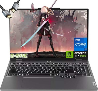 Picture of Lenovo LOQ Gaming-Laptop RTX 5060- Intel i7-13650HX - 15.6" FHD 144Hz Display MUX Switch -G-SYNC -32GB RAM -1TB SSD -Backlit Keyboard -2025 Portatil Gamer PC - Windows 11 TCO Certified