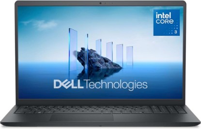 Picture of Dell 15 Laptop DC15250-15.6-inch FHD 120Hz Display, Intel Core 3 Processor 100U, 8GB DDR4 RAM, 512GB SSD, Intel UHD Graphics, Windows 11 Home, Onsite Service - Carbon Black ENERGY STAR
