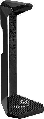 Picture of ASUS ROG Throne II Core Gaming Headset Stand (Aluminum Alloy Frame, Non-Slip Base, ROG Pattern, Silver ROG Logo, Black)